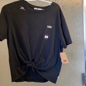 Black vans t shirt